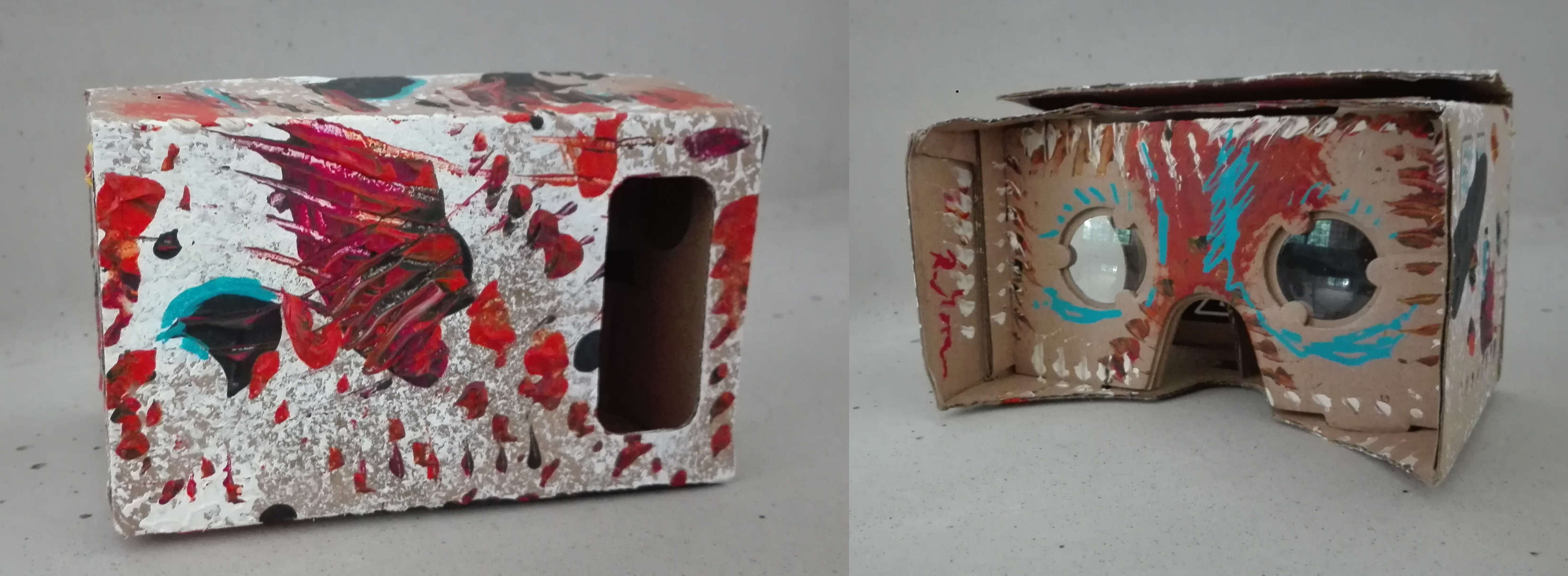 google cardboard decoration designed by renate moran